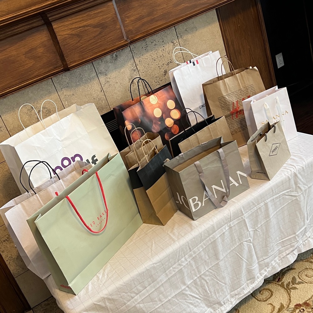 Assorted Shopping Bags Collection